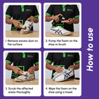 Combo Shoe Cleaning Kit with Deo