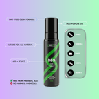Combo Shoe Cleaning Kit with Deo