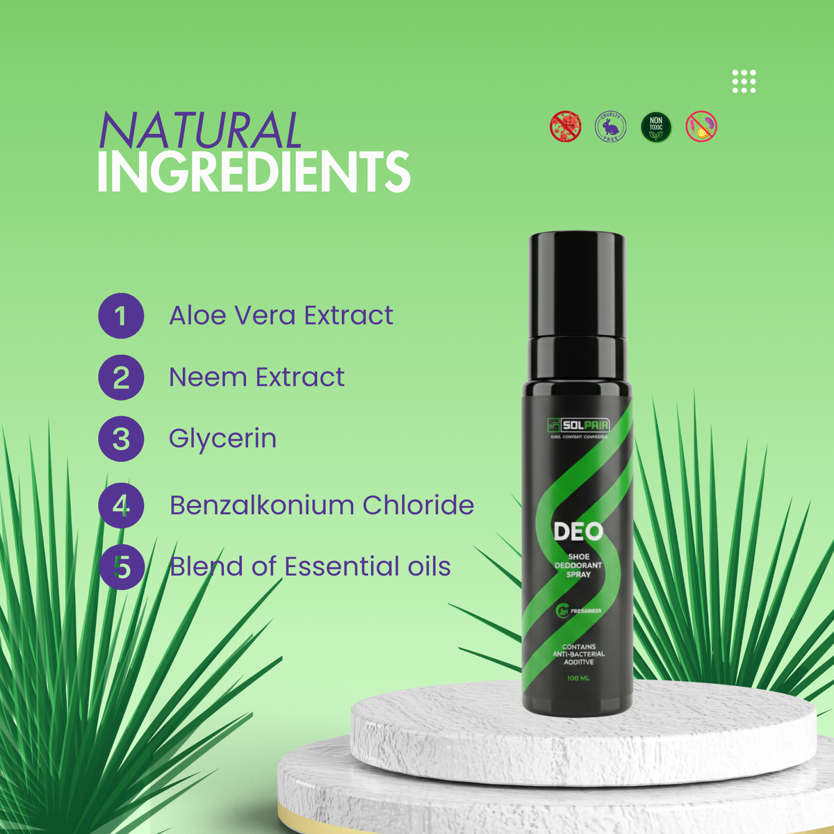Shoe Deodorant Spray (200ml)