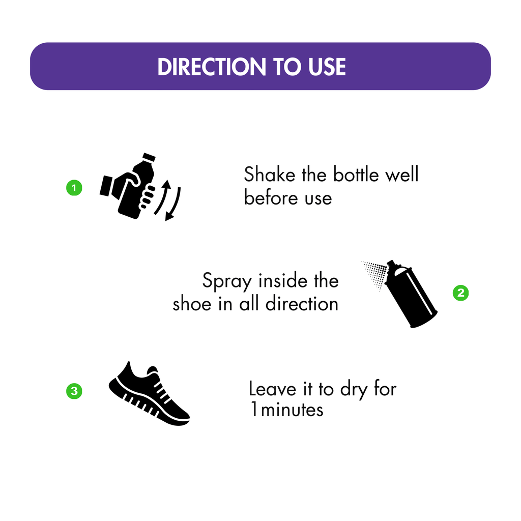 Shoe Deodorant Spray (200ml)