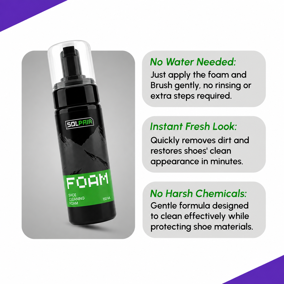 Shoe Cleaning Foam (150 ML)